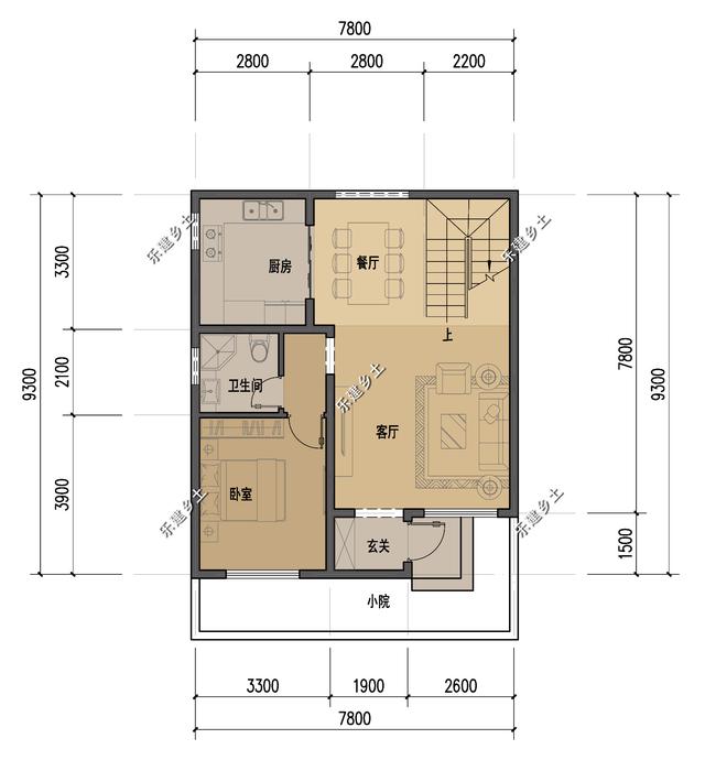 最新8x10米小別墅外觀設計