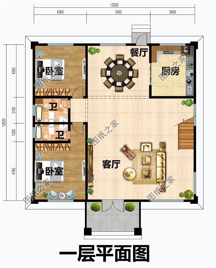 農村三間二層最新設計法，塑造現代鄉村生活空間