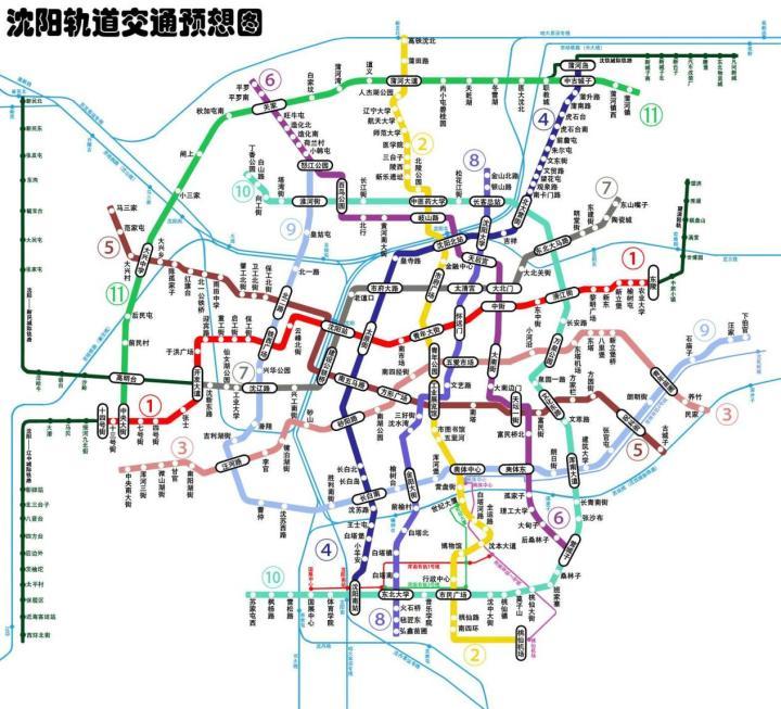 沈陽地鐵10號線最新線路圖，城市脈絡(luò)的新延伸